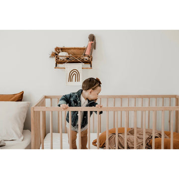 Open image in slideshow, Rust Rainbow Hang Sign Banner