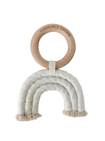 Open image in slideshow, Macrame Rainbow Cream (4722047909981)