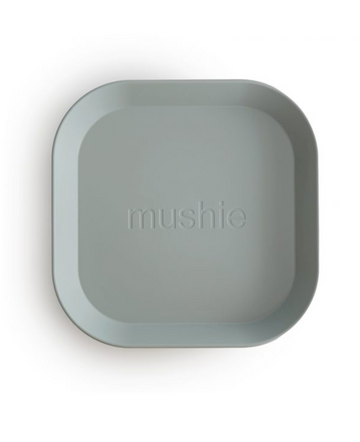 Open image in slideshow, Square Dinnerware Plates, Set of 2 (Sage) (last one!)