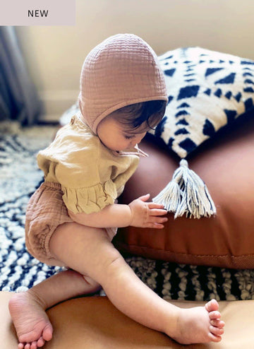 Open image in slideshow, The Muslin Bloomer Antique Rose (last one! 6-9m)