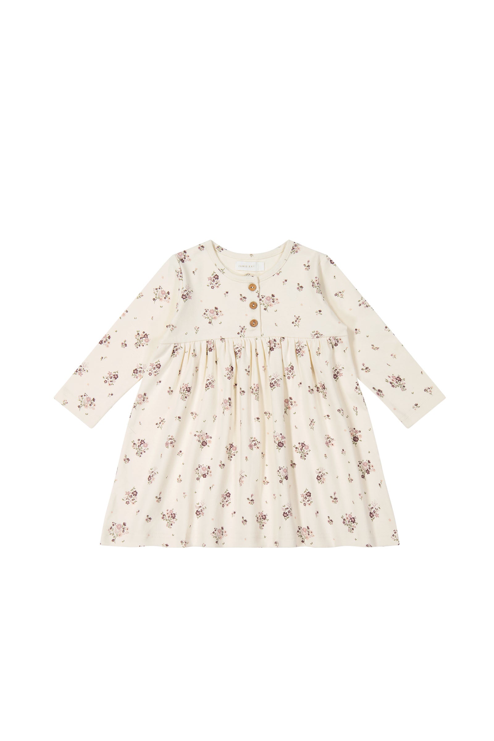 Jamie Kay-Organic Cotton Bridget Dress - Lauren Floral Little Hazelou Jamie Kay-Organic Cotton Bridget Dress - Lauren Floral Little Hazelou