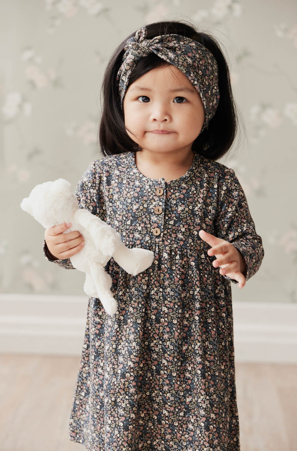 Jamie Kay-Organic Cotton Bridget Dress - Winter Beauty Little Hazelou Jamie Kay-Organic Cotton Bridget Dress - Winter Beauty Little Hazelou