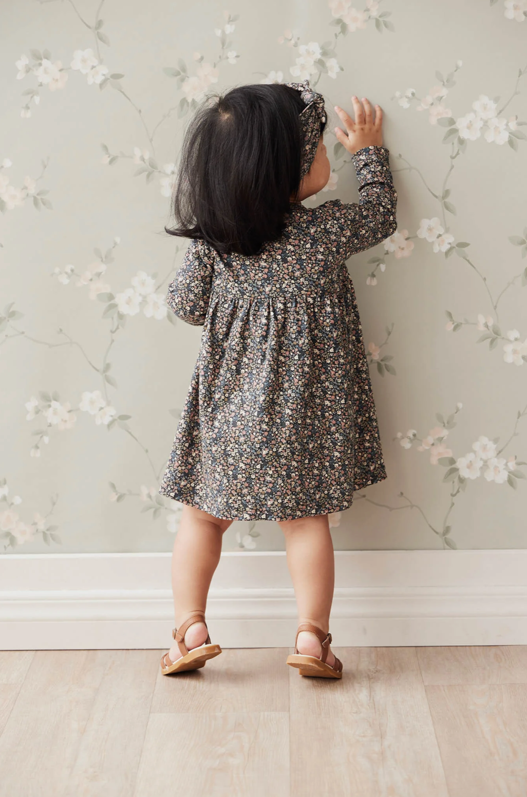 Jamie Kay-Organic Cotton Bridget Dress - Winter Beauty Little Hazelou Jamie Kay-Organic Cotton Bridget Dress - Winter Beauty Little Hazelou