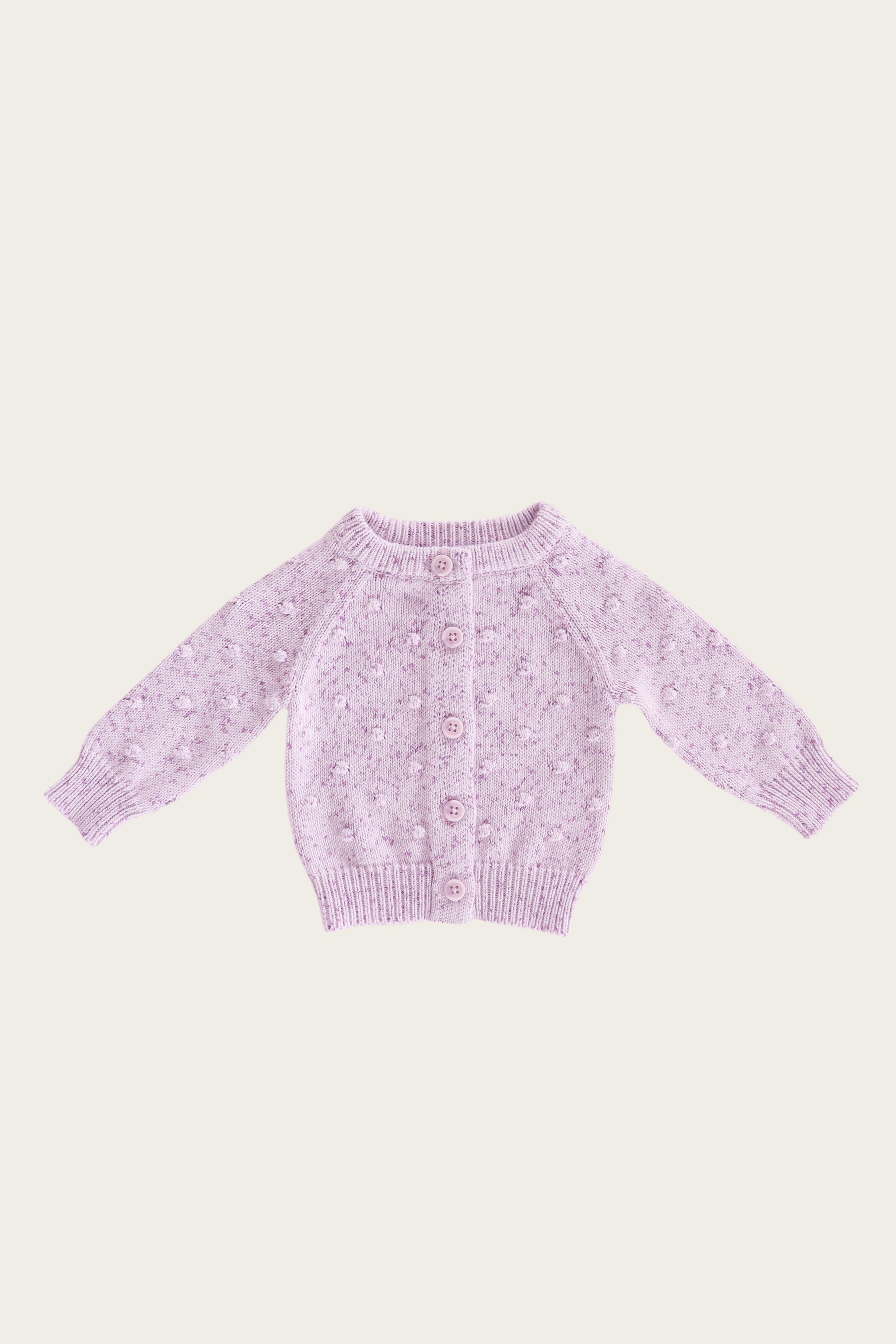 Jamie Kay top Dotty Cardigan - Lilac