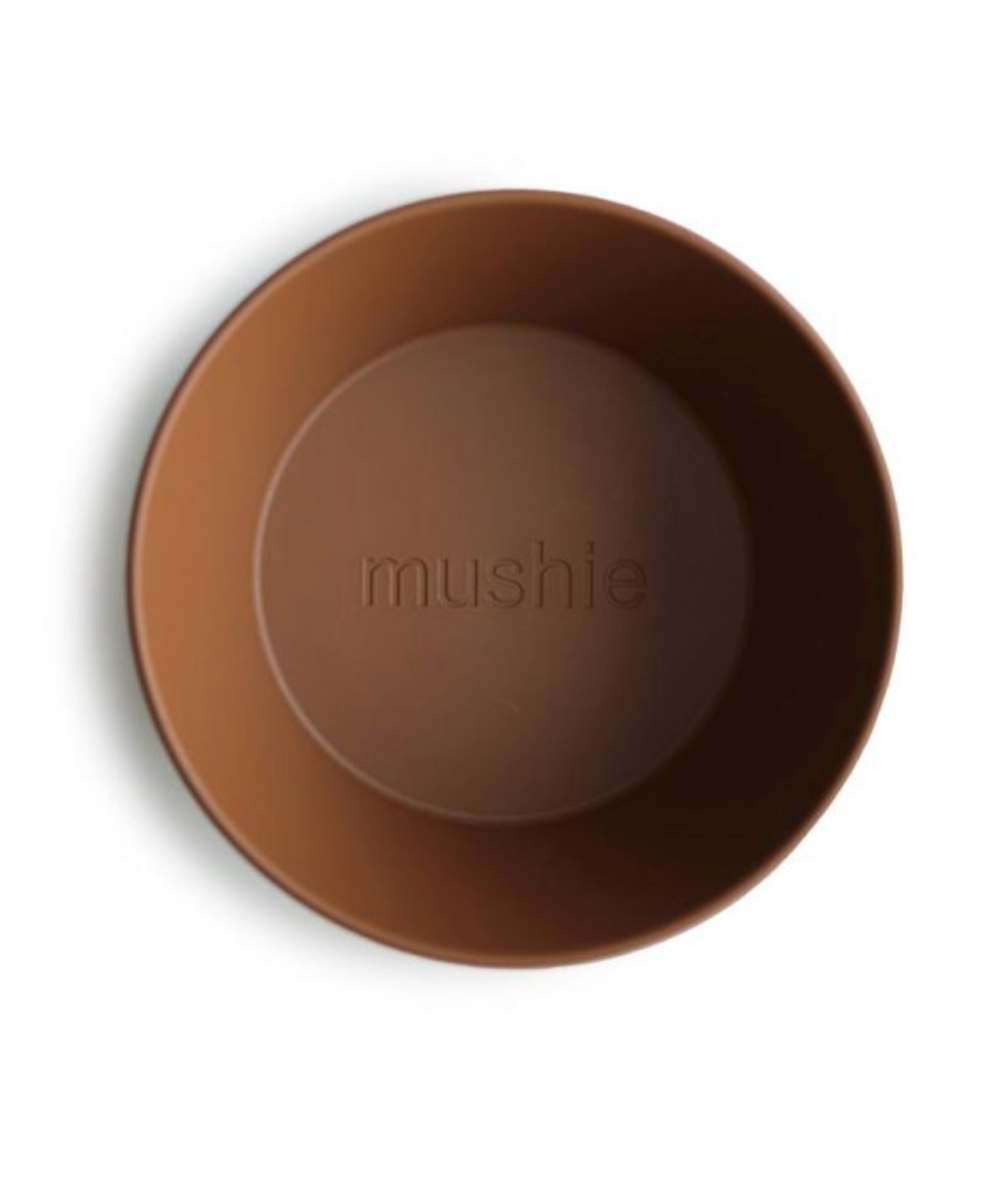 Mushie Baby Square Dinnerware Bowl, Set of 2