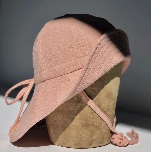 Fini. The Label - Floppy Cotton Sun Hat, Light Pink
